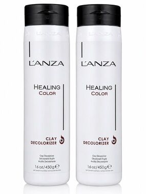 L’ANZA Healing Color Clay Decolorizer 16 oz 450g Hair Lightener 2 Pack